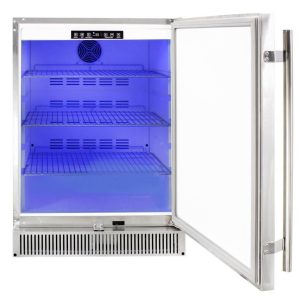 Blaze outdoor rated stainless 24” refrigerator 5. 2 cu - image 3