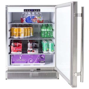 Blaze outdoor rated stainless 24” refrigerator 5. 2 cu - image 11