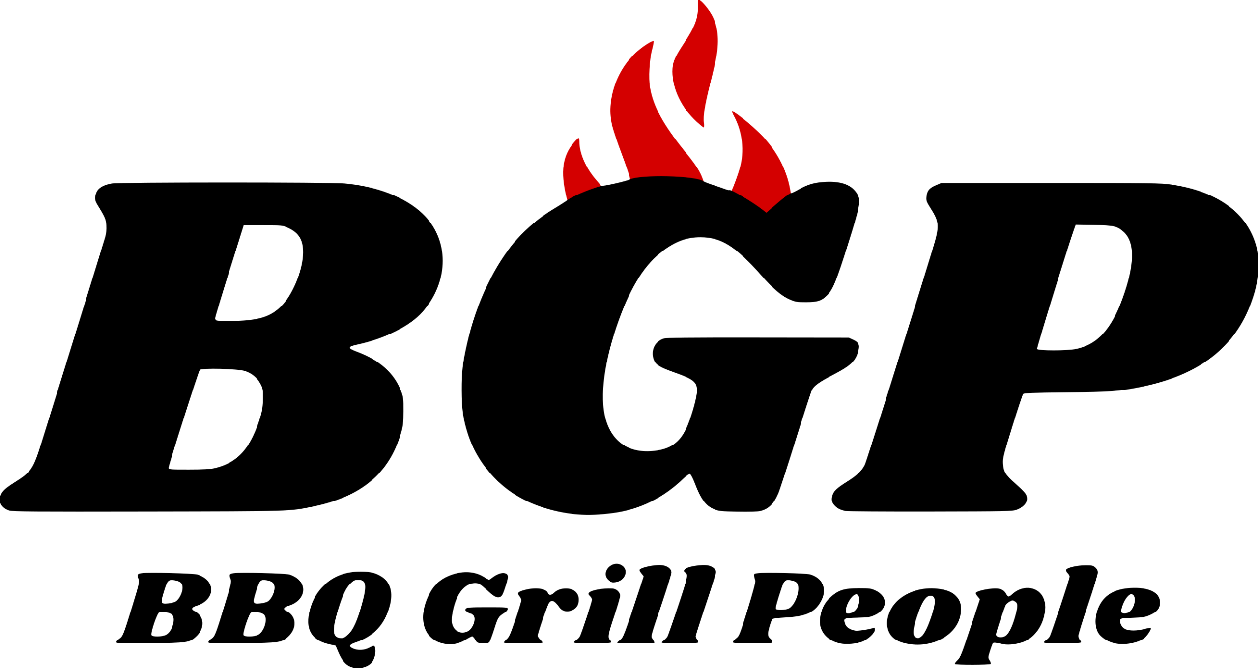 BBQ Grill People Logo