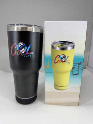 Cool tunes speaker tumbler 30oz black color - image 4