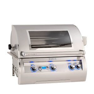 Fire magic echelon diamond series e660 built-in grill with rotisserie - image 7