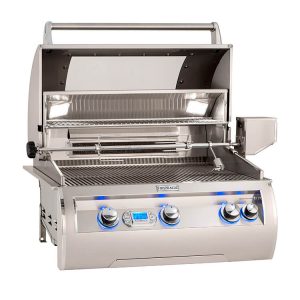 Fire magic echelon diamond series e660 built-in grill with rotisserie - image 8