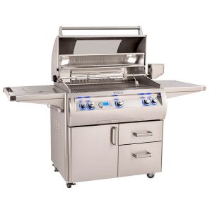 Fire magic echelon diamond series e790 cart grill with single side burner - image 4