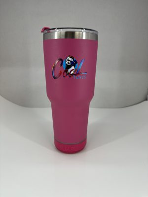 Cool tunes speaker tumbler 30oz pink color - image 6