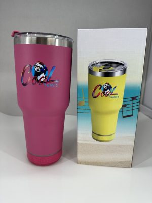 Cool tunes speaker tumbler 30oz pink color - image 4