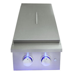 Rcs premier series built-in double side burner with led lights - image 3