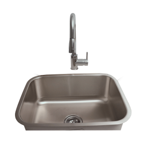 Rcs stainless steel undermount sink with faucet - image 3