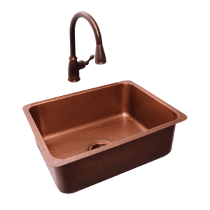 Rcs copper undermount sink with faucet - image 5