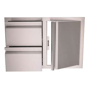 Rcs valiant series 33" access door & double drawer combo - image 4