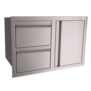 Rcs valiant series 33" access door & double drawer combo - image 5