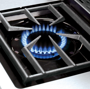 Broil king imperial s 590i 5-burner natural gas grill center with rotisserie, & side burner - stainless steel - image 12