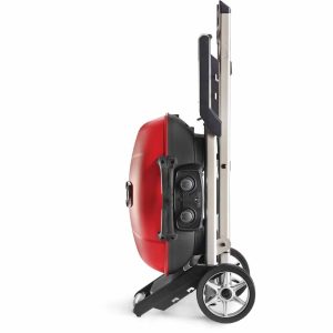 Napoleon travelq™ 285x with scissor cart and griddle, propane, red - image 3