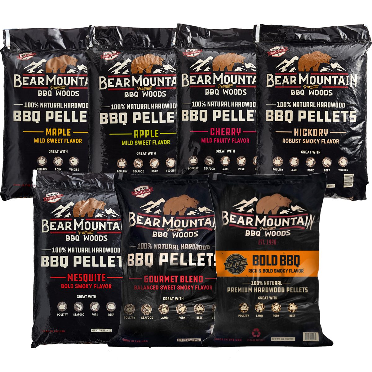 Bear mountain pellets