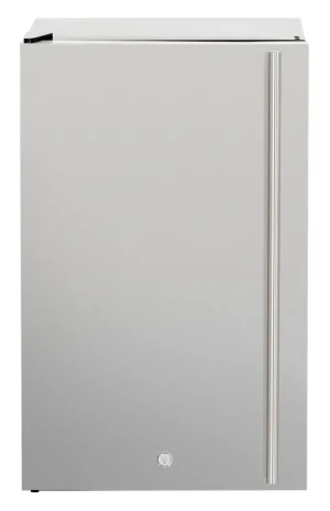True flame 22" 4. 1c outdoor approved fridge w/ upgraded ss door & handle