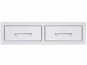 True flame 32" double horizontal drawer