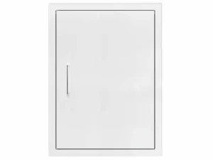 True flame vertical access door