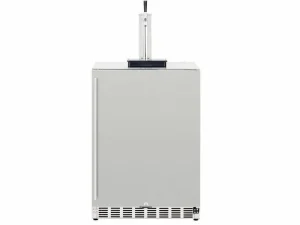 True flame 24" 6. 6c deluxe outdoor rated kegerator - no tap - image 2
