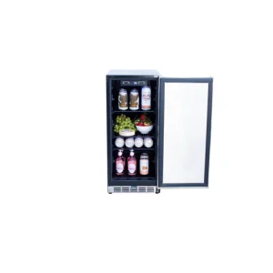 True flame 15" outdoor rated fridge w/stainless door - image 6