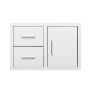 BGP 33x22 Double Drawer/Door Combo