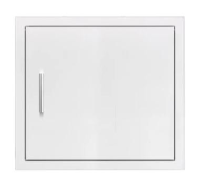 Single outdoor kitchen door