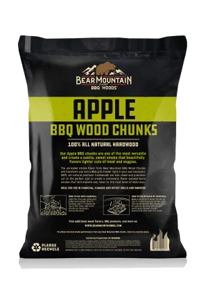 Bear mountain wood chunks - apple - image 2