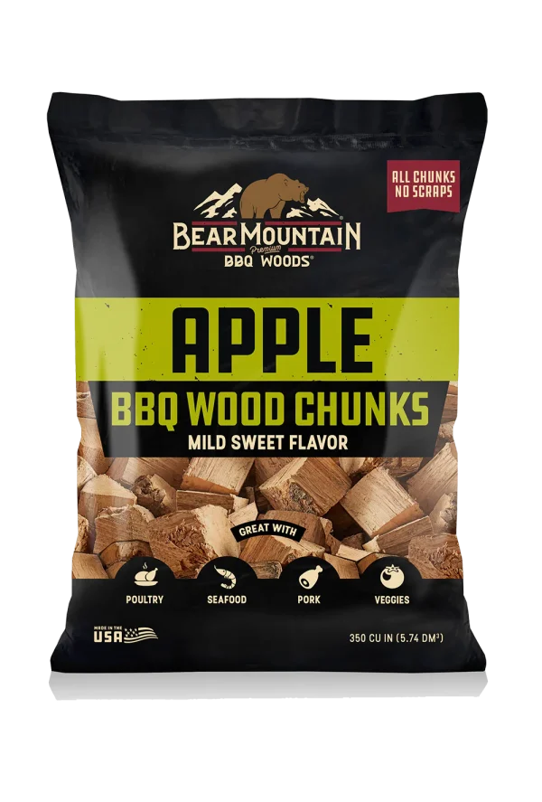 A bag of wood chunks