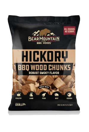 Bear mountain wood chunks - hickory
