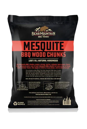 Bear mountain wood chunks - mesquite - image 2