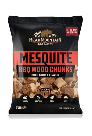 Bear mountain wood chunks - mesquite