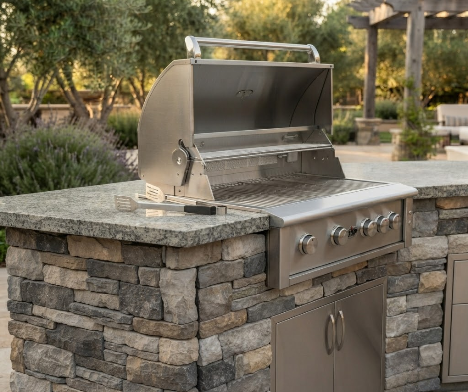 BGP 32" Built-In Stainless Steel Gas Grill - Image 3