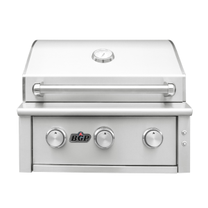 Bgp 25" 3 main burners w/ led knob light