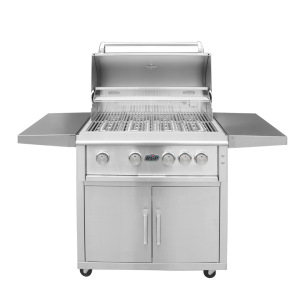BGP 32" Freestanding 4 Main Burners w/back burner & LED knob light  - Gas Grill (Copy)