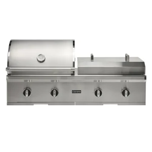 50" Combo Built-In Gas & Flat Top Grill; LP Gas