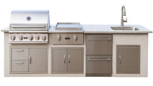 Stainless steel kitchen - 7 pc