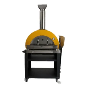 Cart for DUOMO Pizza Oven Includes Tool Holder that mounts to the side