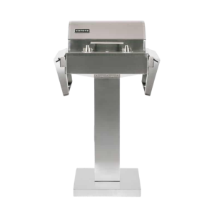 Coyote Single Burner 120V Electric Grill ; INCLUDES COVER  AND TOOL SET **WITH PEDESTAL**