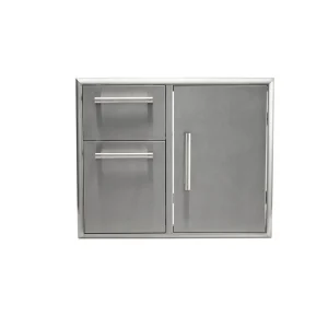 31" Access Door & Double Drawer Combo