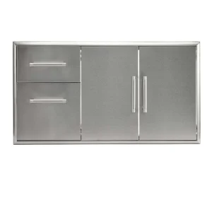 45" Double Access Doors & Access Drawer