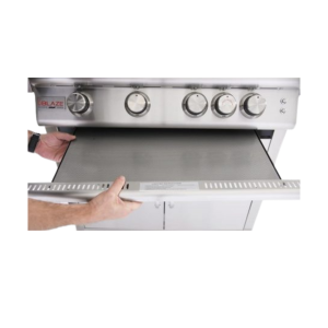 Blaze 3PRO grill Drip pan flame guard