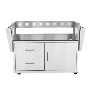 4 Burner Professional Cart Only with Soft Close Doors