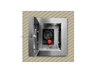 E-stop mounting bracket