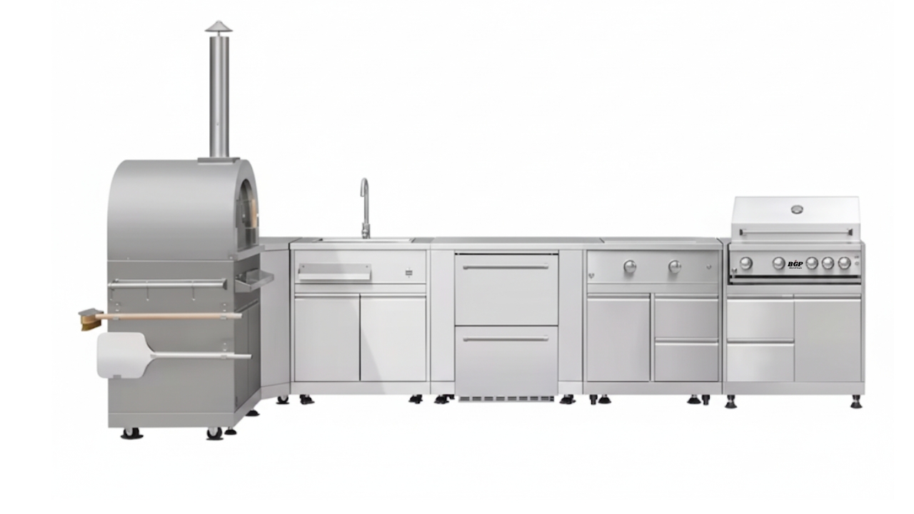 BGP 7 PC STEEL KITCHEN