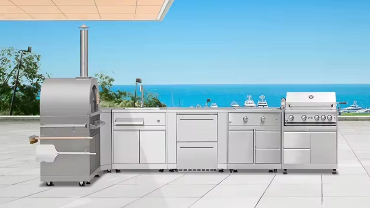 BGP 7 PC STEEL KITCHEN