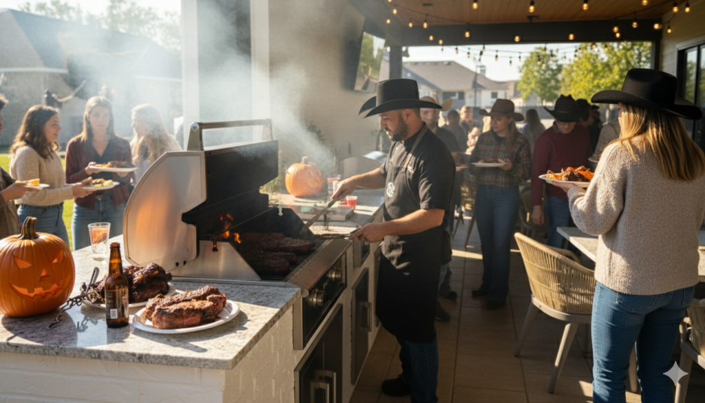 Bbq business with bgp grill