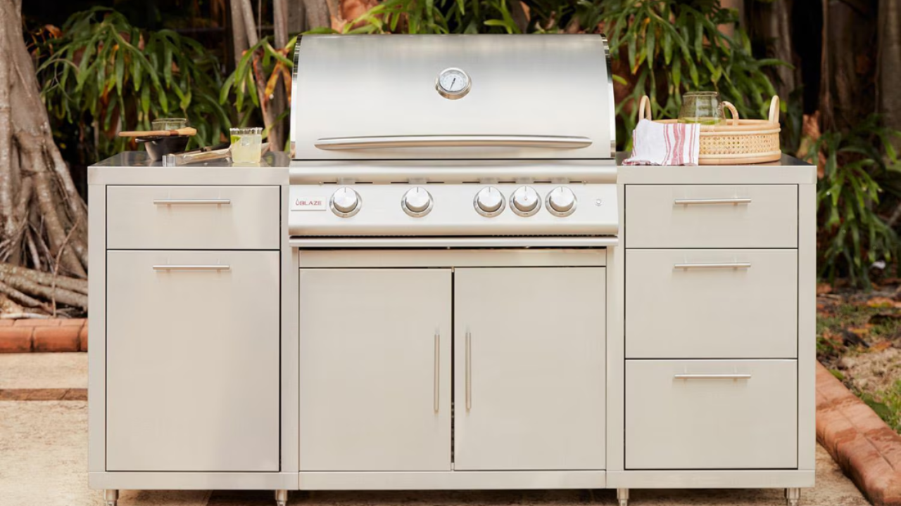 Blaze Stainless Steel Island – NEW 2023