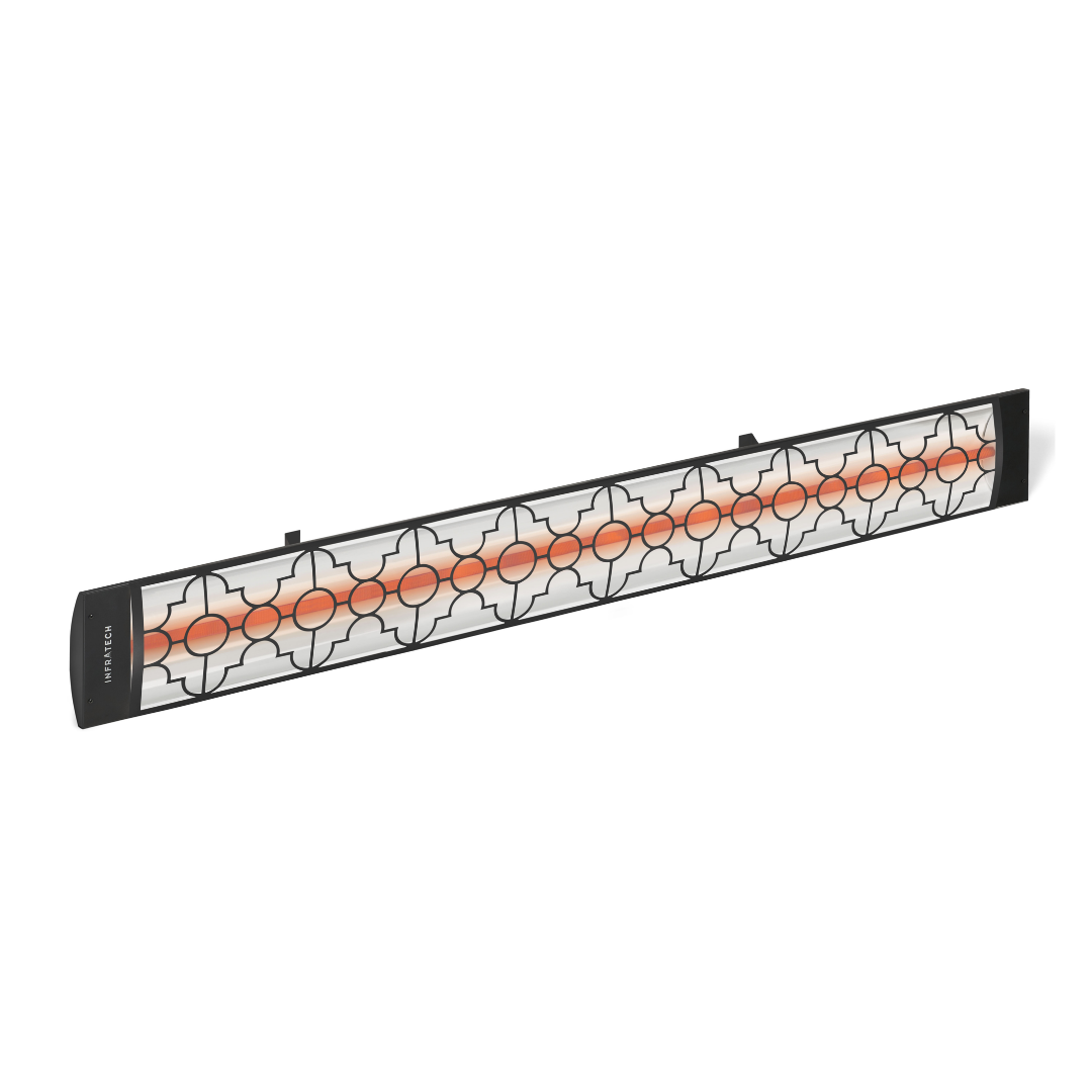 Infratech Dual Element 48 inch Heater Mediterranean Motif Upgrade Kit - Black