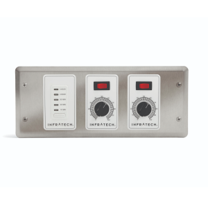 Infratech 2-Zone Analog Controller with Digital Timer