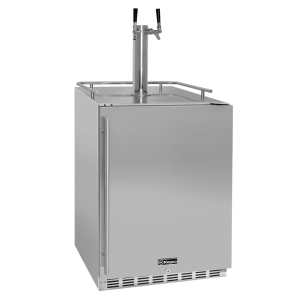 24" Dual Faucet Built-in Kegerator - Outdoor