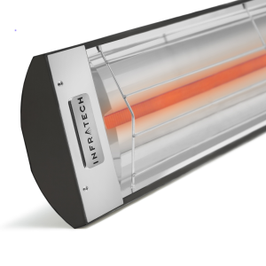 Infratech Single Element 33 inch 1500 Watt Electric Garage Heater - Black Finish
