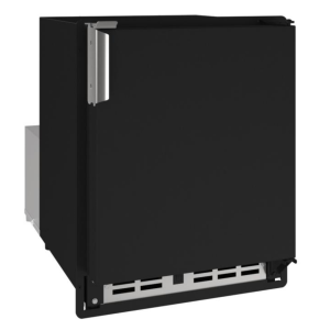 Marine Ice Flange To Cabinet 14" Reversible Hinge Black Solid 115v